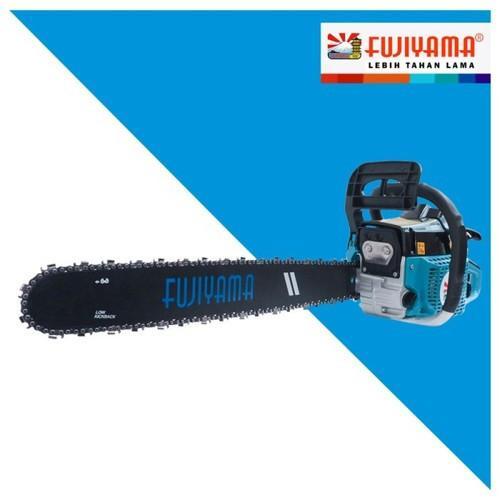FUJIYAMA CHAINSAW BAR LASER 22 INCH /BAJA FUJIYAMA CHAINSAW GERGAJI MESIN POTONG KAYU FUJIYAMA MESIN