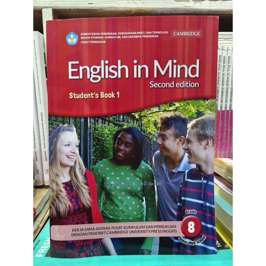 BUJU ENGLISH IN MIND SECOND EDITION GRADE 8 JUNIOR HIGH SCHOOL