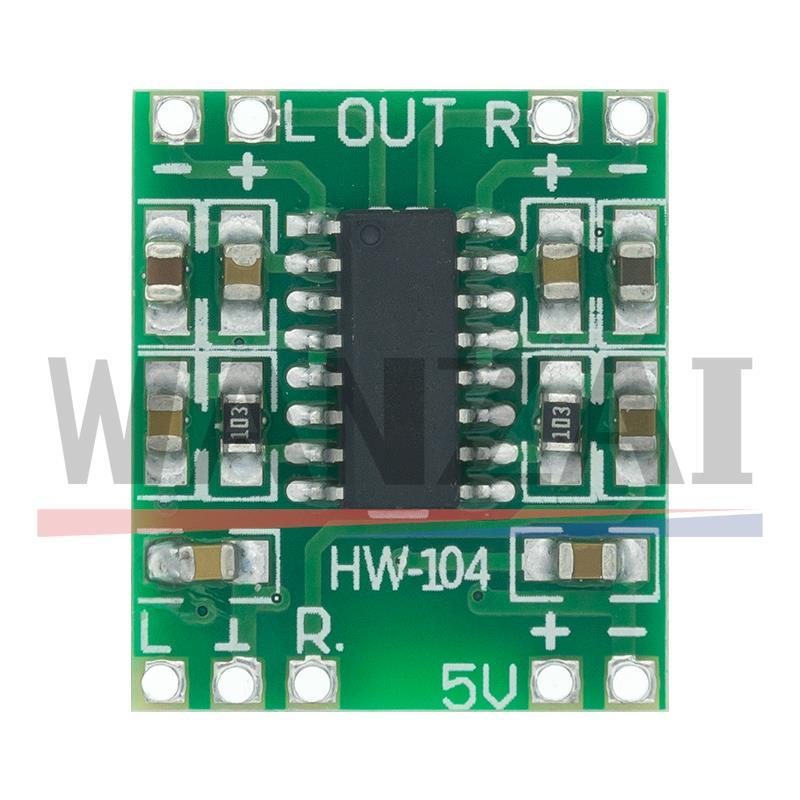 1pcs PAM8403 Super mini gital amplifier board 2 * 3W Class D gital amplifier board efficient 2.5 to 