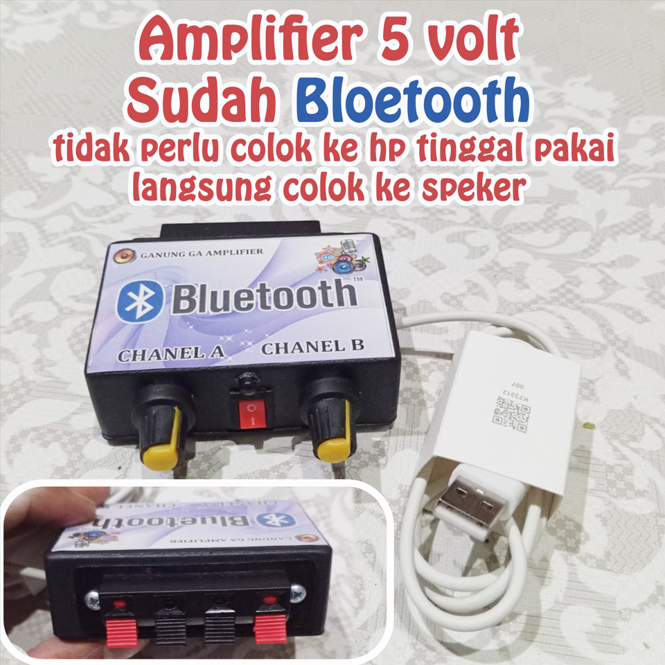 PROMO Ampli Mini Bluetooth Super Bass 5V 3W