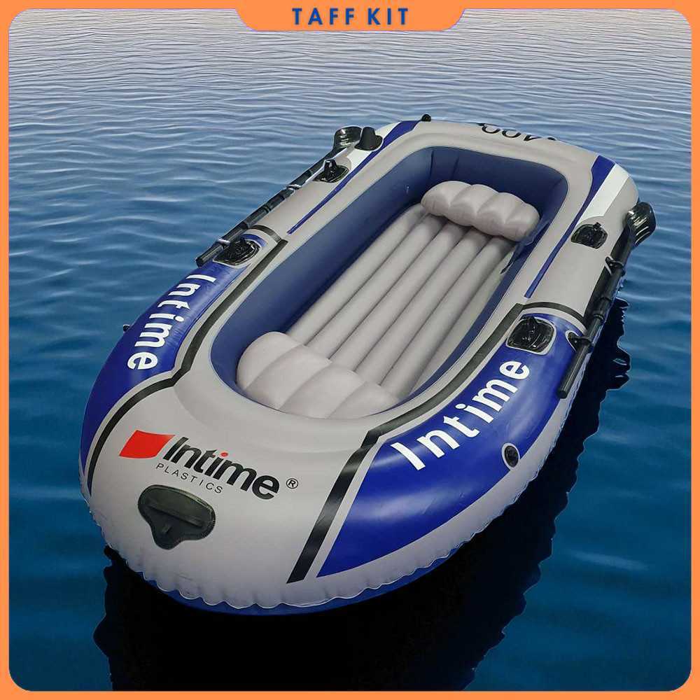 INTIME 400 Perahu Karet Mancing Inflatable Fishing Boat 4 Person - YT-099