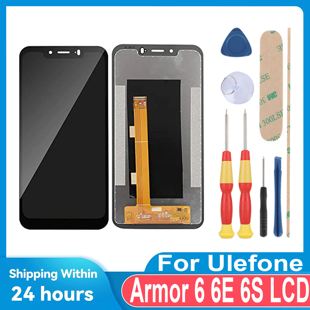 For Ulefone Armor 6 6E 6S / 6.2" FHD+ LCD Display + Touch Screen
