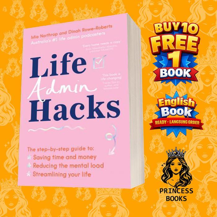 Life Admin Hacks: The step-by-step guide to saving time and money, red