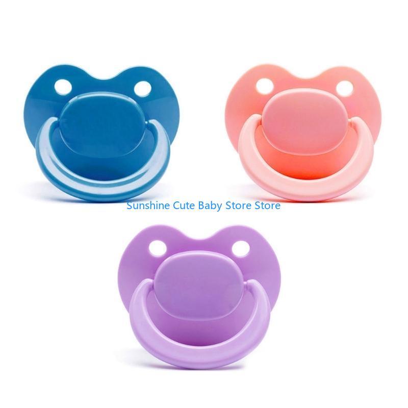 C5AF Soft & Safe Adult Pacifier Large Calibers Realistic Soother Toy for Relaxation