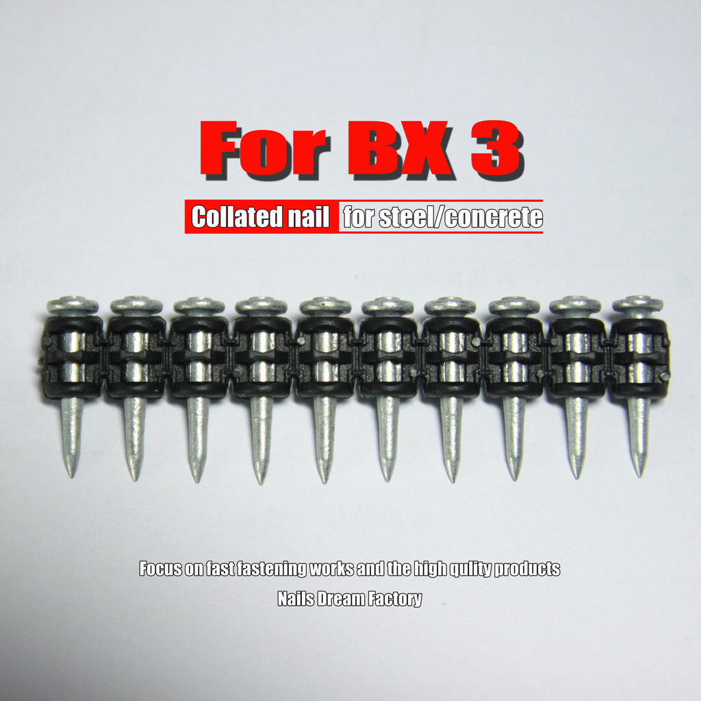 strip Nails For Hilti BX3 Cordless  Tools Steel Nails For Home Decoration Use Construction  Doors an