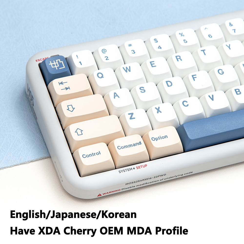 KBy GMK Soy Milk Keycap PBT XDA erry OEM MDA ISO Japanese Korean Keycaps Clone GMK for Custom Y Mean