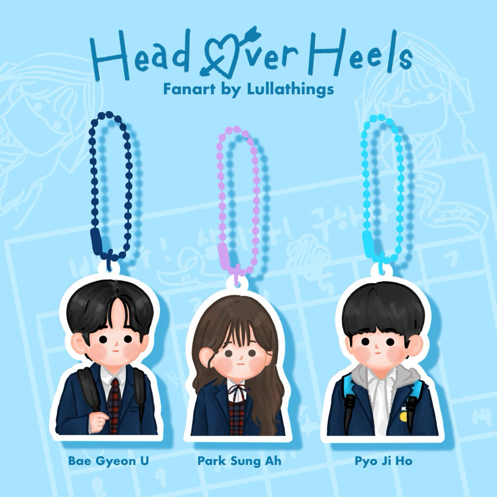 Keychain Head Over Heels KDRAMA