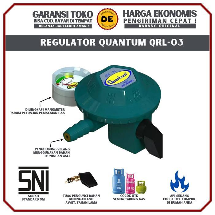 Regulator Quantum QRL 03 / QRL-03 Regulator Gas Quantum