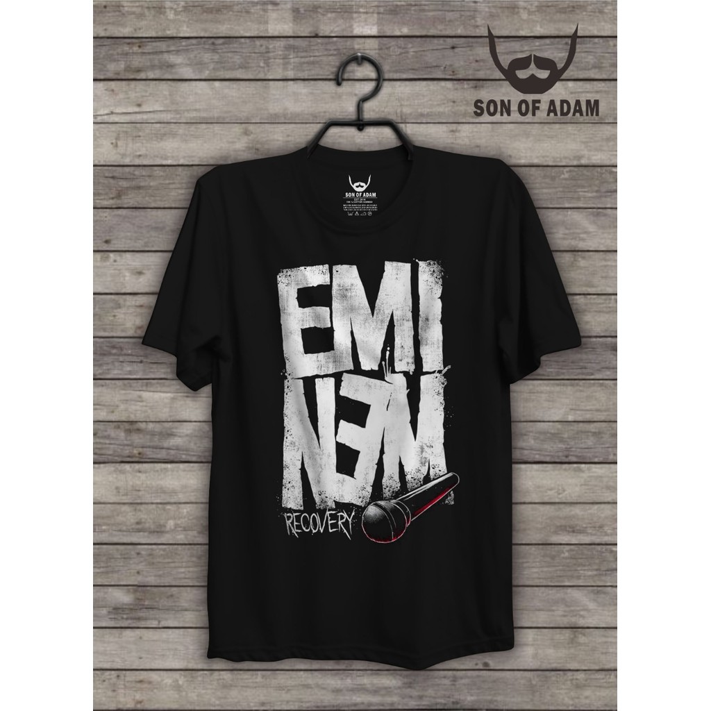 BAJU KAOS FASHION PRIA MURAH CUSTOM SABLON DTG NEW DESAIN EMINEM