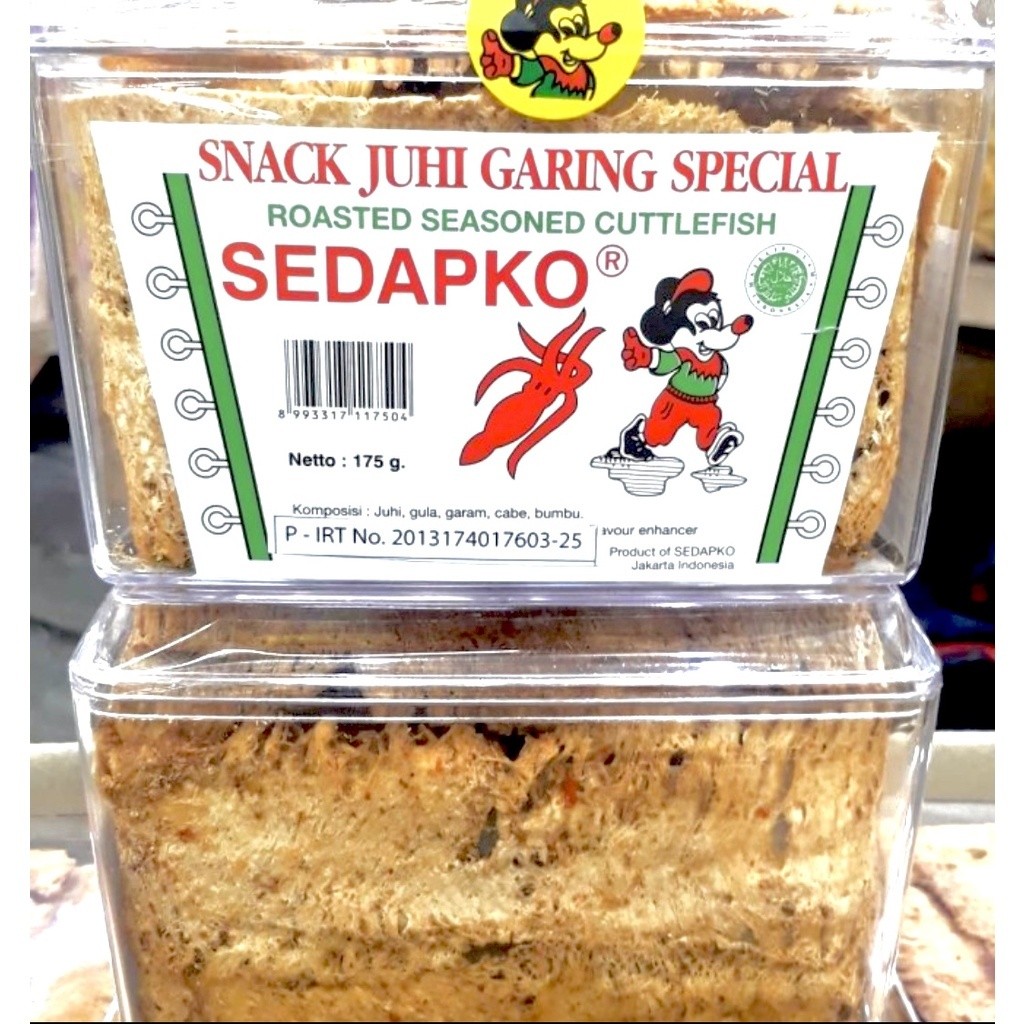 Snack Juhi Cumi Garing / Abon Juhi Sedapko