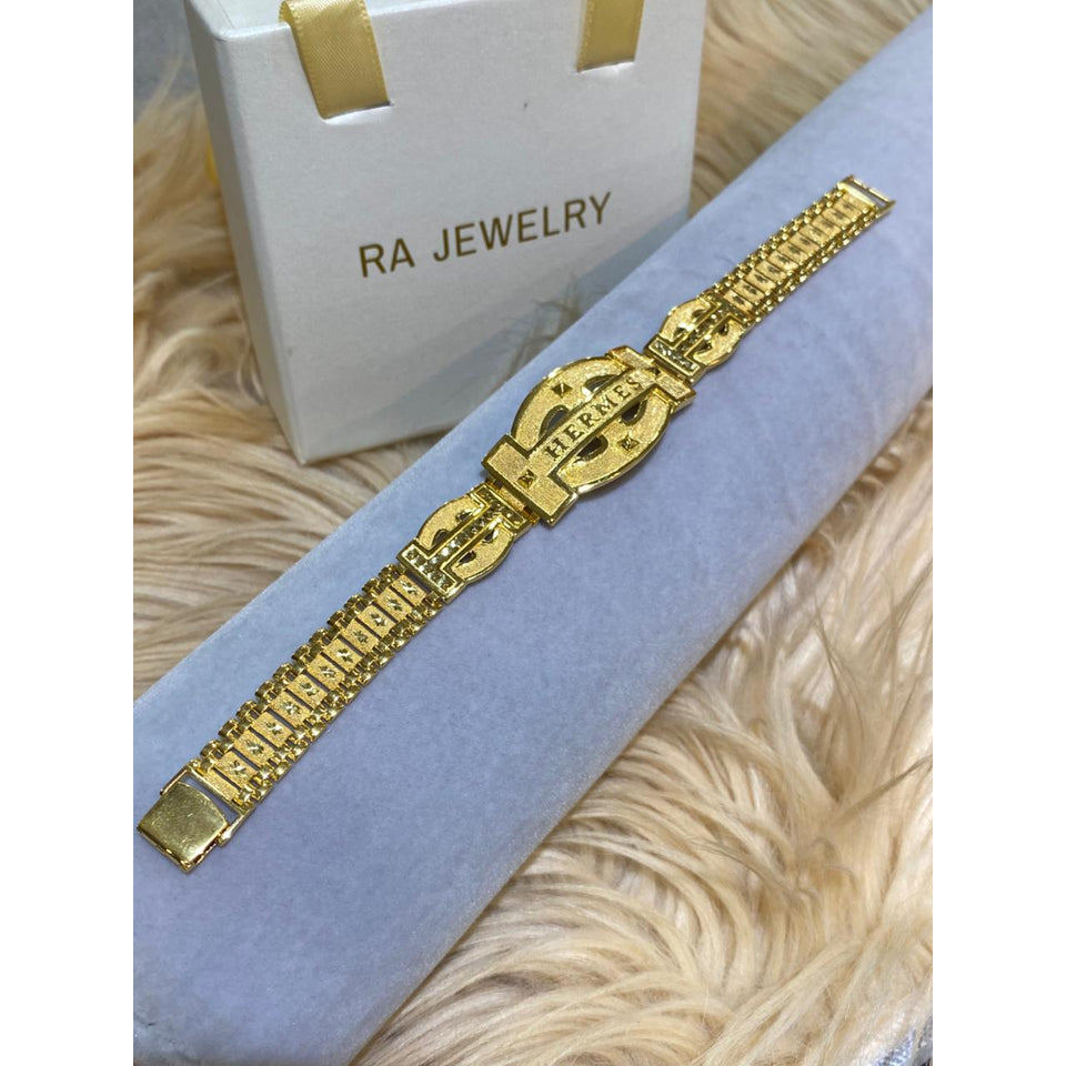 GHB0001-Perhiasaan Emas Gelang Hermes Big (14.82 gr) Gold 8K
