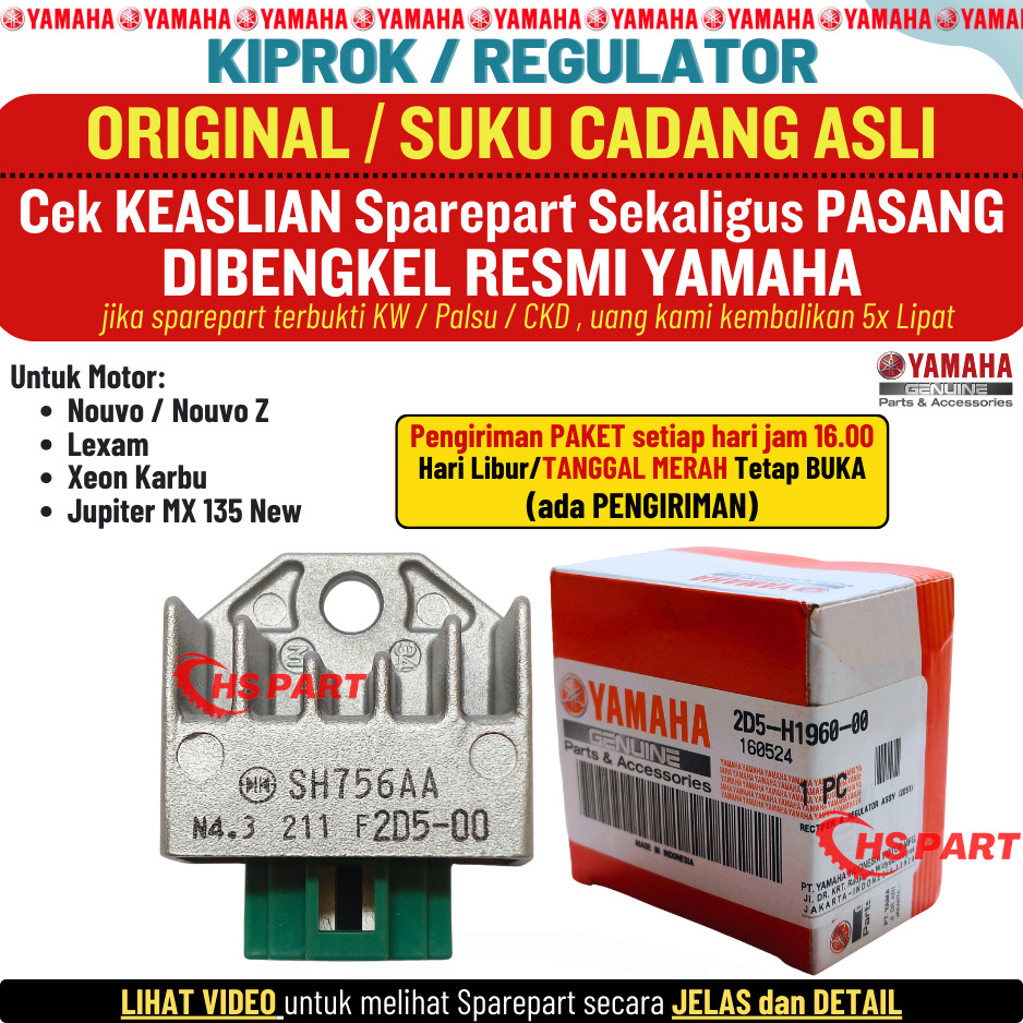Kiprok Nouvo Z Xeon Karbu Jupiter MX 135 New Lexam Original Yamaha 100%