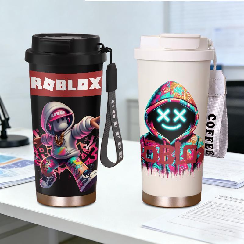 Tumbler Roblox Botol Air Minum Aesthetic Stainless Steel Tumblr CUP 500 ML Termos Viral Tahan Dingin