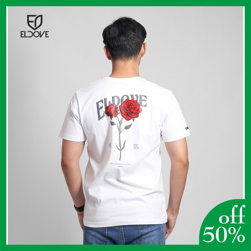 Eldove T-Shirt Rose White