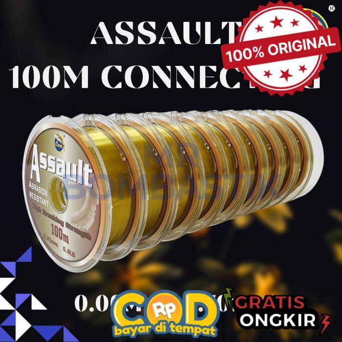 Senar Connecting Orca Assault 100M 0.06 mm - 0.35 mm - 0.06 -bomb