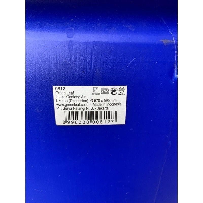 TONG AIR / TONG AIR + KRAN GREEN LEAF 60 90 120 150 180 230 LITER