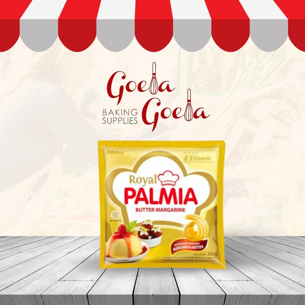 Royal Palmia Butter Margarin / Mentega Palmia / Mentega 200 gr