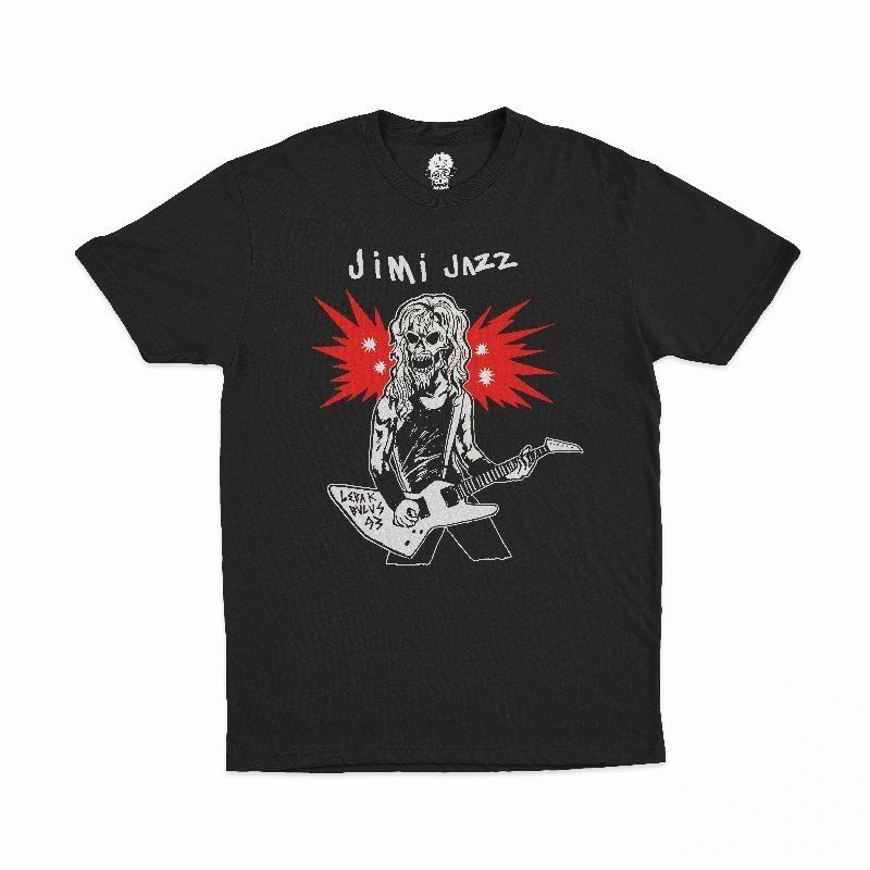 Tshirt Jimi Jazz Lebak Bulus Katun Unik S-3XL