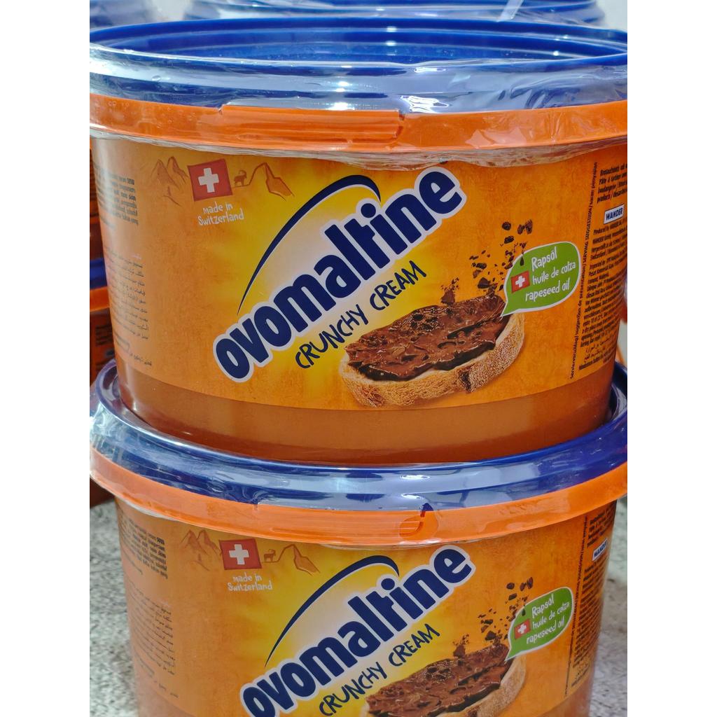 Ovomaltine 2.5 Kg Crunchy Cream Selai 2,5 Kg  HALAL