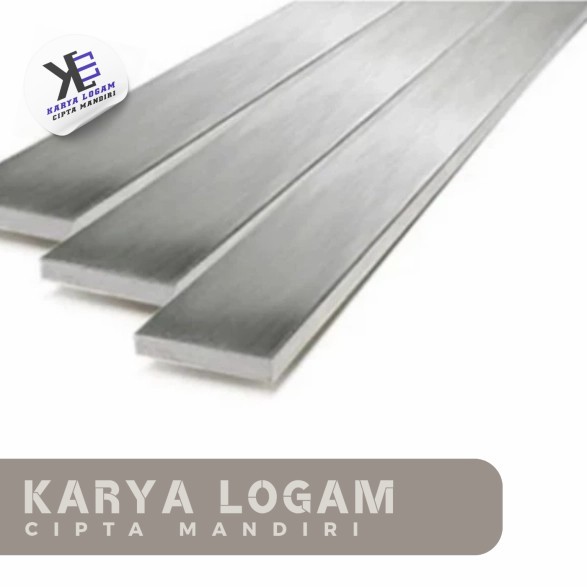 Plat strip alumunium 5mm x 40mm x 100cm/plat strip alumunium 5x40x1000mm