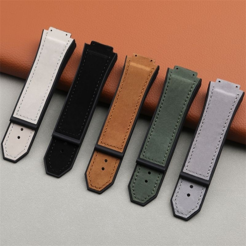 Strap Tali Hublot Geneve Big Bang Senna Rubber Kulit Premium
