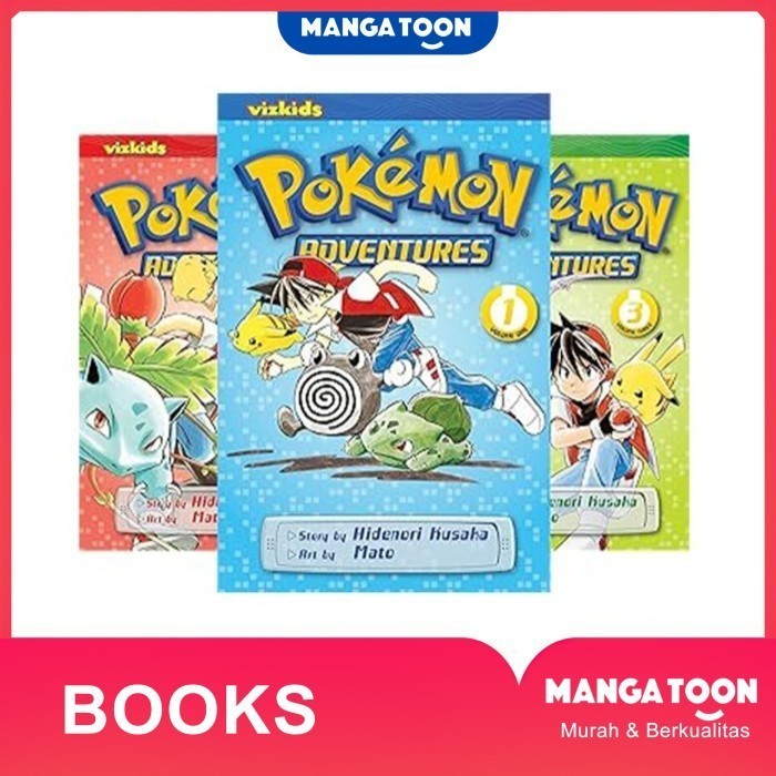 Komik Pokemon Adventures  (29 book series) (English) - MangaToon