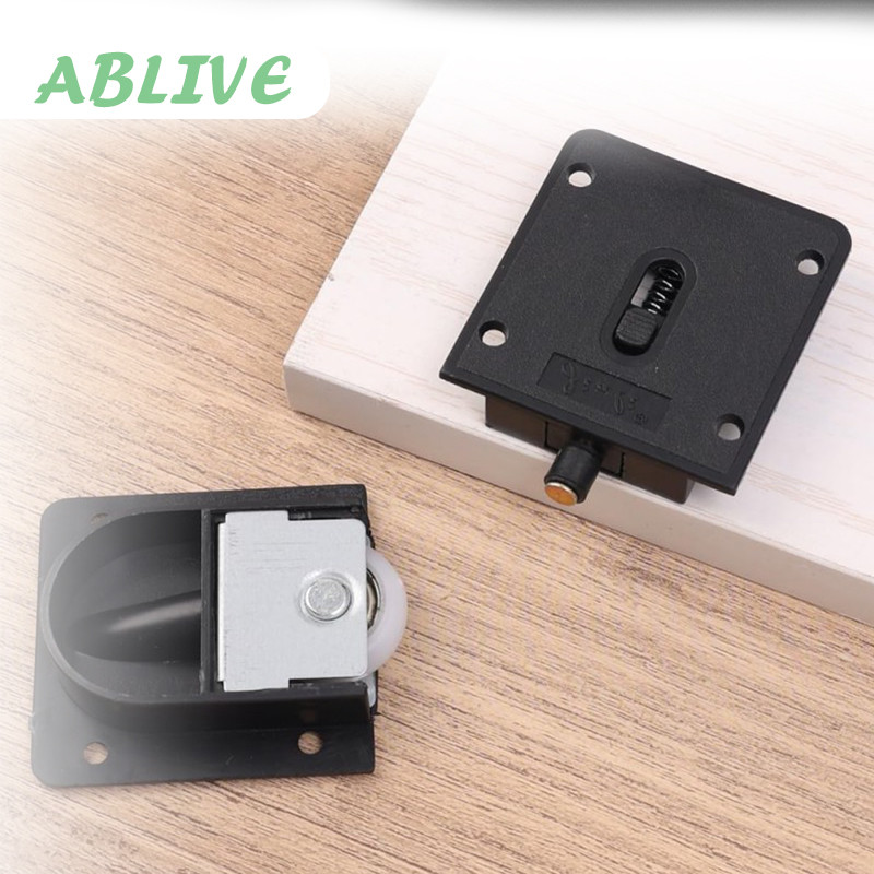 Sliding Roda Lemari Adjustable 4set Roda Pintu Lemari Geser Sliding Roda Pintu Sliding Roda Rel Slid