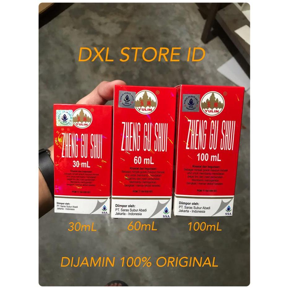 ZHENG GU SHUI OBAT GOSOK KESELEO JATUH MEMAR 30ml 60ml 100ml ORIGINAL - 30 ml GP