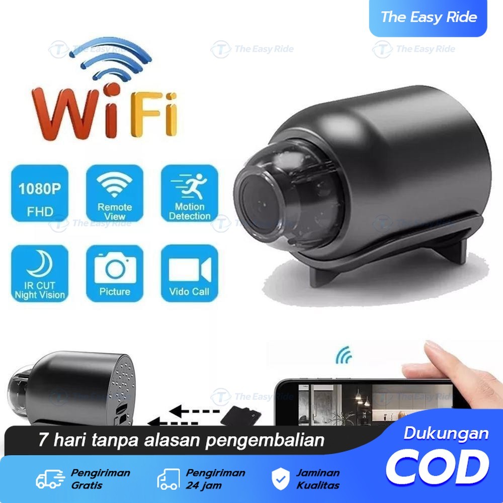 Pemotretan sudut super lebar CAMERA MINI WIFI HIDDEN CAMERA Pemotretan 4K HD CAMERA WIFI MINI HIDDEN