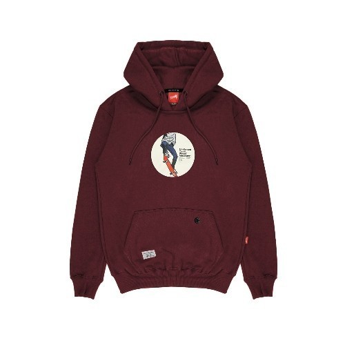 Bloods Reg Sweater Hoodie Spainz Maroon