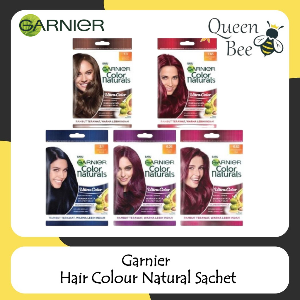 Garnier Hair Colour Natural Sachet - Pewarna Rambut