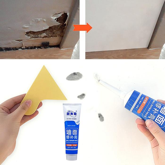 Dempul Penambal Tembok Retak Lem Perekat Dinding Anti Bocor Cream Krim