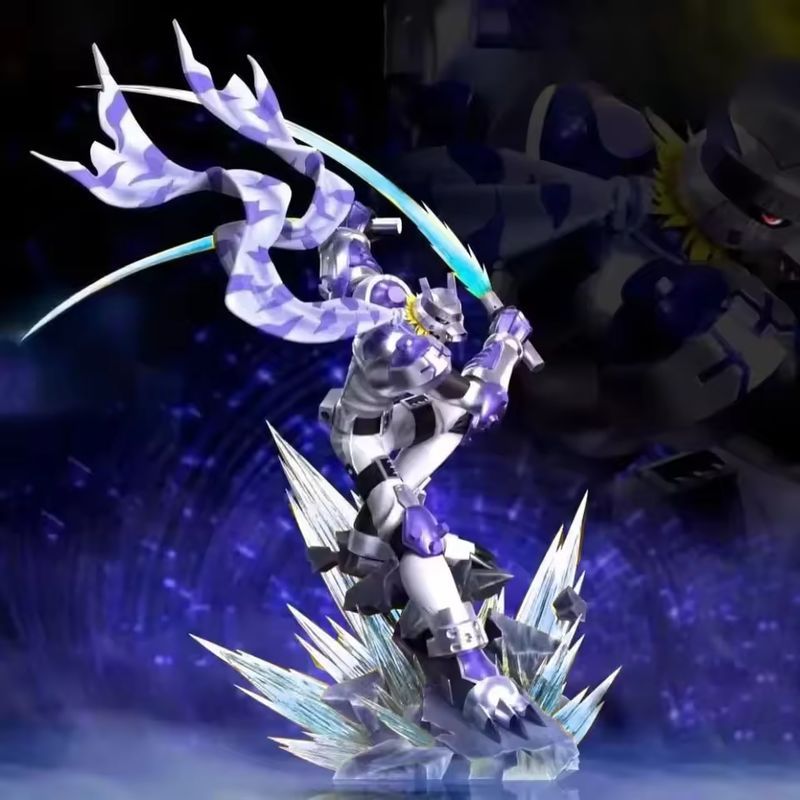 23cm Anime gimon Adventure Figure Wolfmon Action Figures Pvc Statue Collection Model Toys Gifts