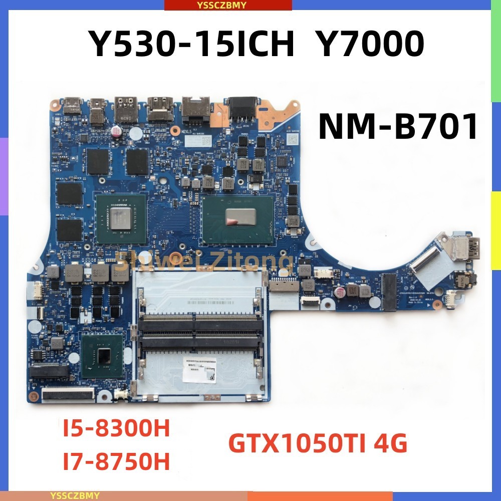 NM-B701 EY515 EY517 EY519 EY520 For Lenovo Legion Y530-15I Y7000 Laptop Motherboard I5 I7 CPU GTX105