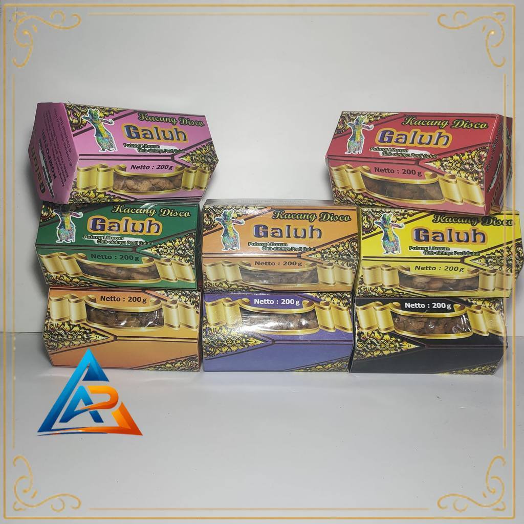 Kacang Goreng Tepung Galuh Box 200g Rasa Jagung Bakar Oleh Oleh Bali