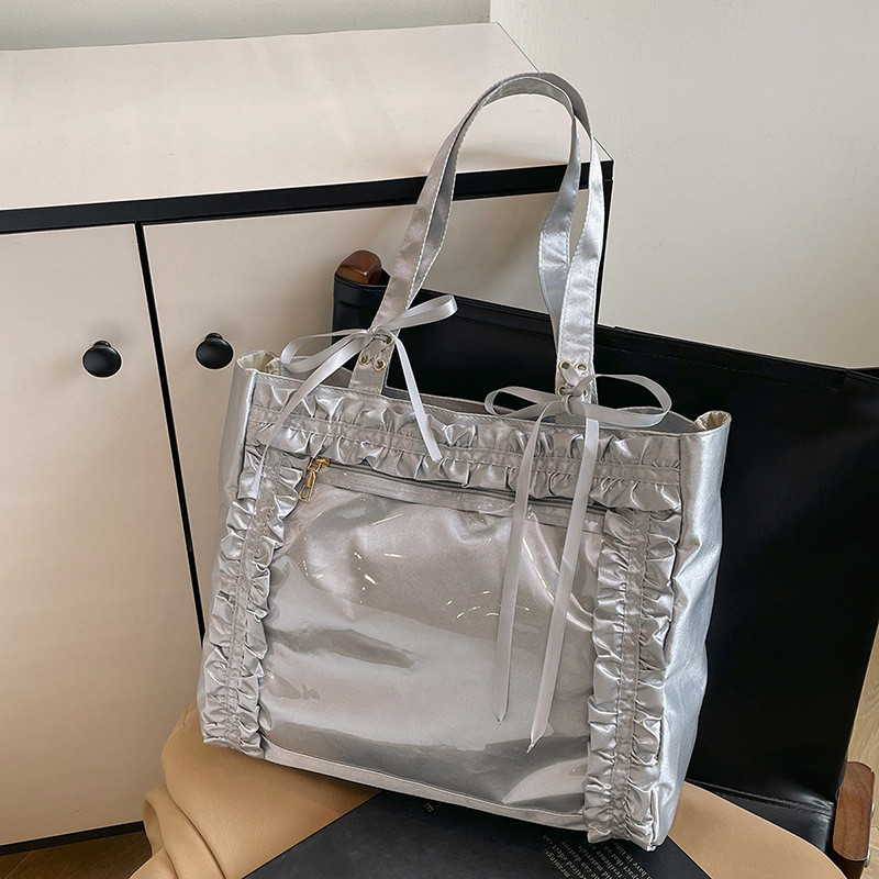 STARDUST BAG Tas Jinjing Bahu Serbaguna Berkapasitas Besar Gaya Jepang Tas Wanita Gaya Korea