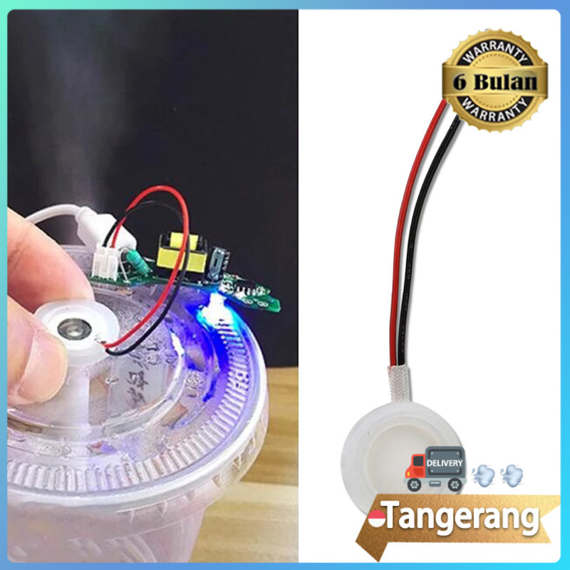 Mist Maker 20mm Ultrasonic Atomizing Transducer Ceramic Humidifier Filter Pelembab Udara