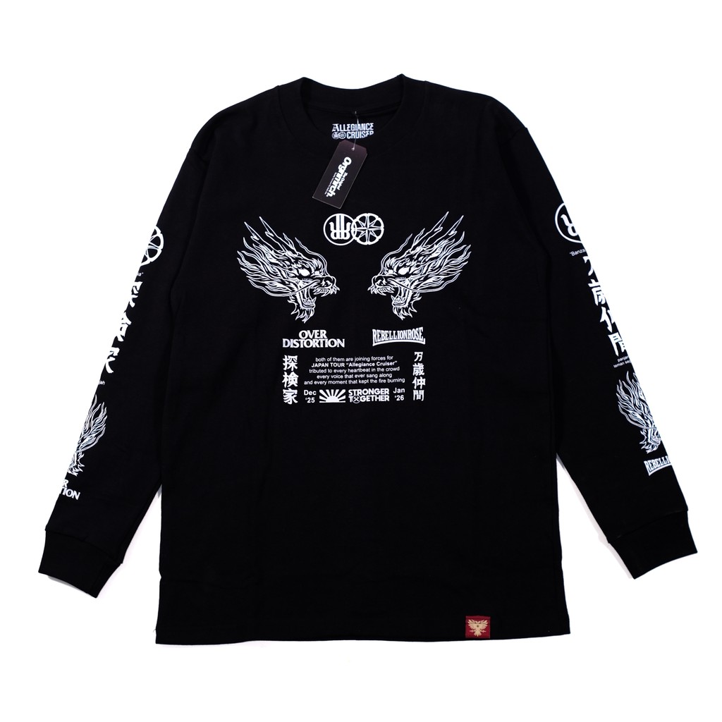 Longsleeve REBELLION ROSE - ALLEGIANCE (black)