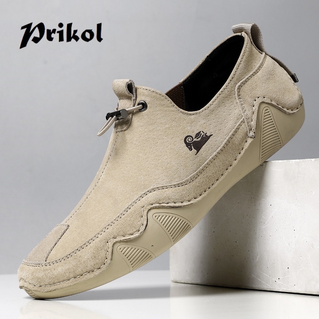 Prikol Terbaru Fashion Sepatu Pantofel Pria Kerja Loafer Santai Kuliah Sekolah Kekinian Sepatu Casua