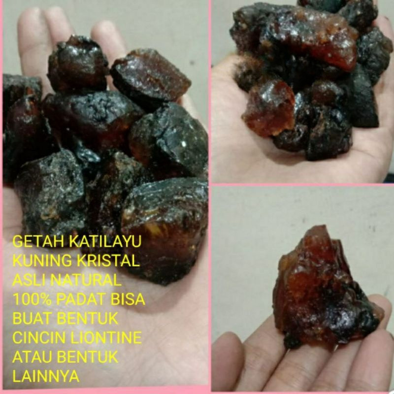 BONGKAHAN BATU GETAH KATILAYU ASLI ORIGINAL