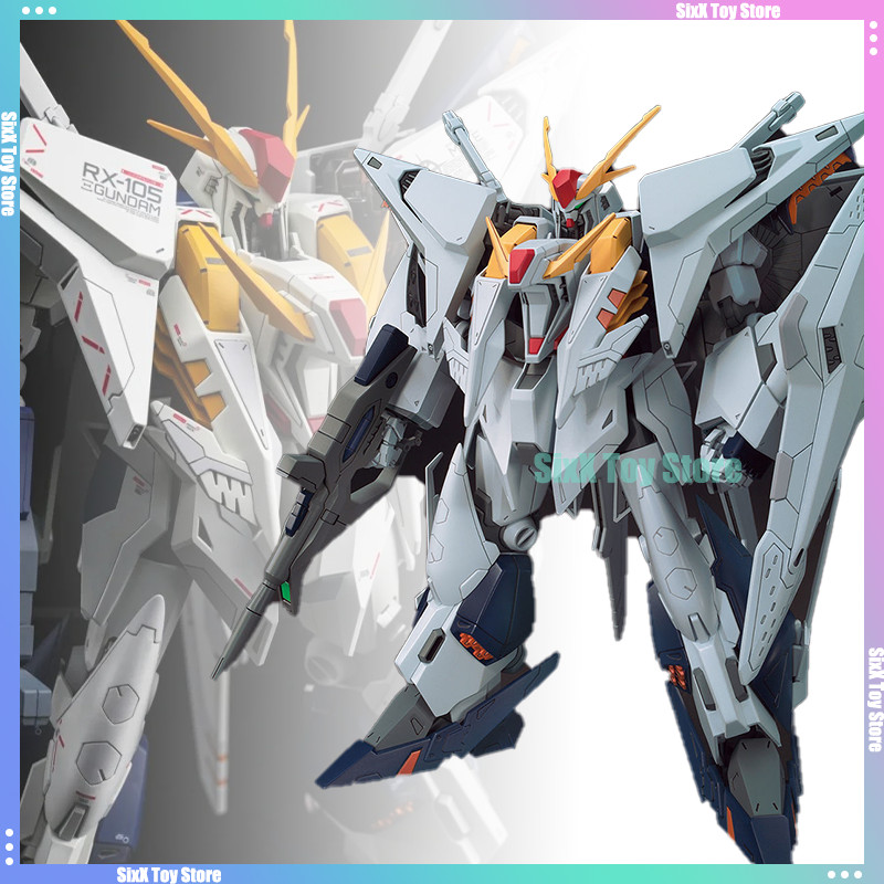 In Stock JUJIANG HG RX-105 XI 1/144 Assembly Model Kit Action Figure Robot Toy for Hobby Kids Collec