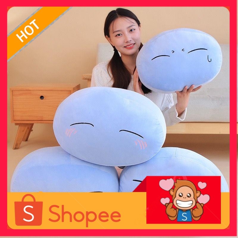 Boneka Rimuru Slime Tempest Ball Pillow Ukuran 30 cm