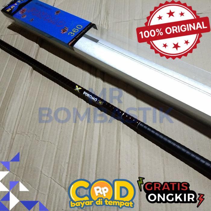 joran pancing tegek action kaku  x battle fokomo 360, 450, 540 - panjang 360 -bomb