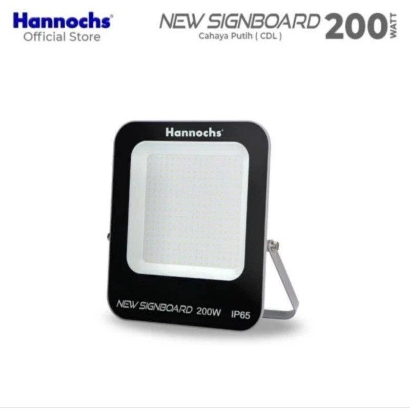 Led Sorot Hannochs New SignBoard 100w 150w 200w - Lampu Sorot Flood Light Hannochs Sign Board