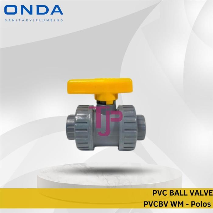 BALL VALVE WATER MUR ONDA 1/2"