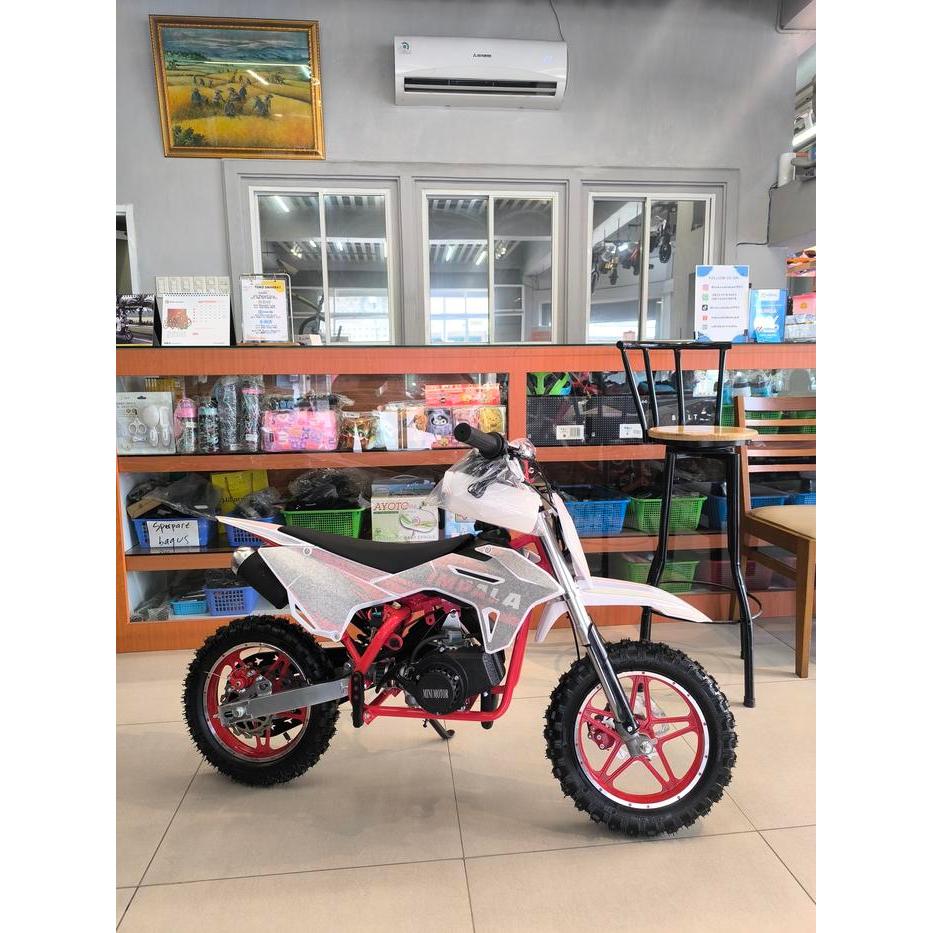 Trail Double Stater 50cc Matic 2 Tak Motor Mini Mainan Anak