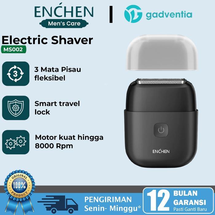 Enchen MS002 Mini Shaver - Pencukur Jenggot Elektrik Waterproof