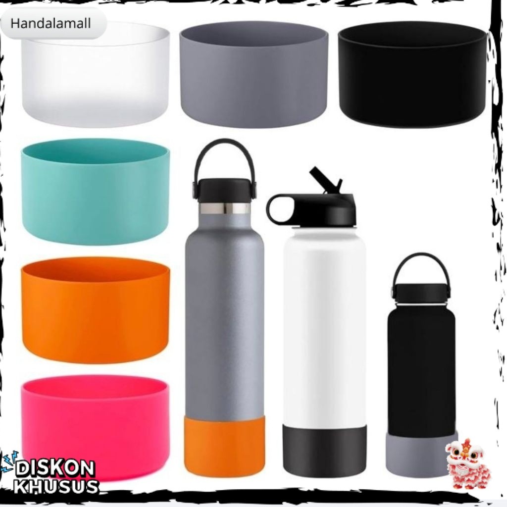 Boots 9cm 8.5cm Hydroflask Stanley Owala 32oz Botol Tatakan Silikon Silicone Rubber Karet Botol Anti