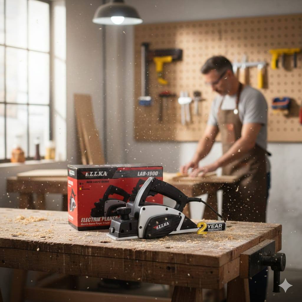 NEGO SESUKAMU Mesin ketam Serut Sugu Planer Maktec MT192/ Electric Planer 82mm- Merah