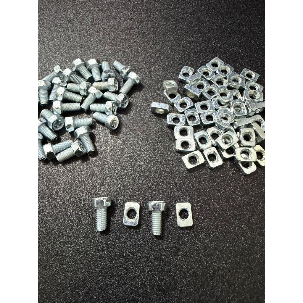 BAUT MUR AKI SET + MUR KOTAK M5 X 10 PNP STANILESS